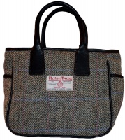 James Sienna Handheld Harris Tweed Bag Pastel Check